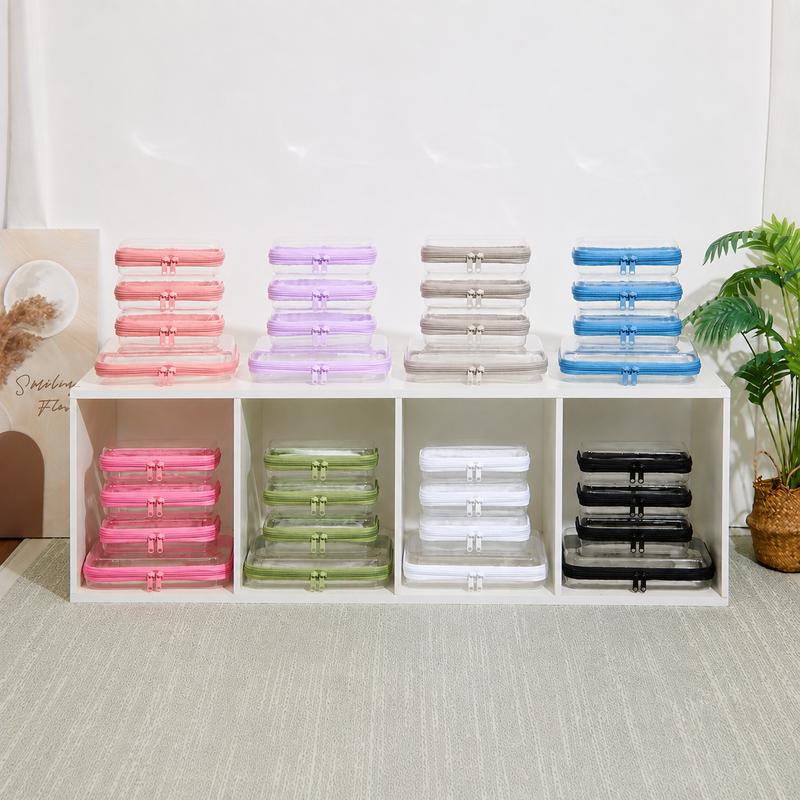 Plastic Clear Organizer Set