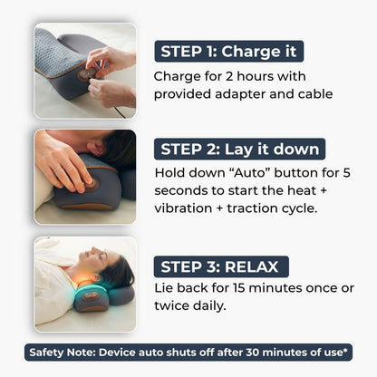 Clarixa DeepRelax™ Thera Pillow