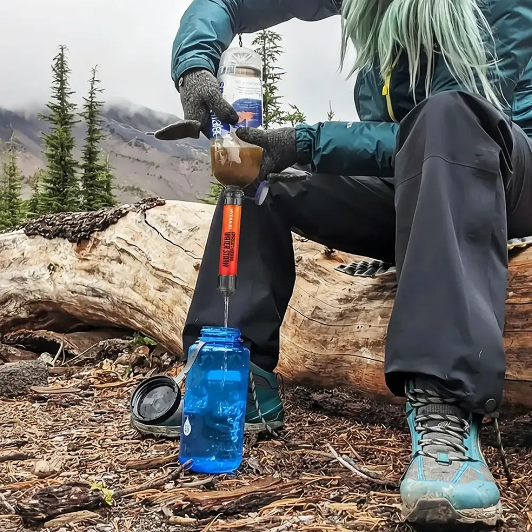 Clarixa HYDRA-X1 SURVIVAL Straw™ - Emergency Water Filter