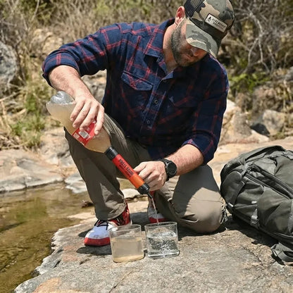 Clarixa HYDRA-X1 SURVIVAL Straw™ - Emergency Water Filter