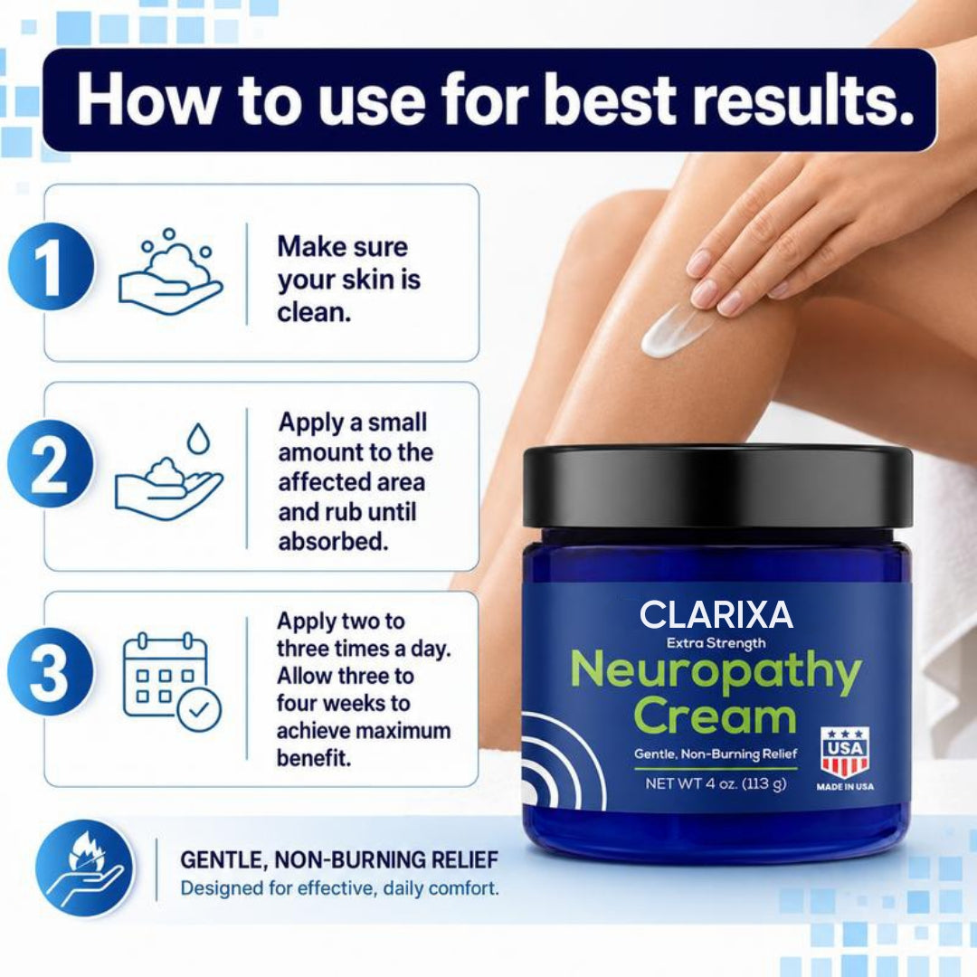 Clarixa Neuropathy Cream
