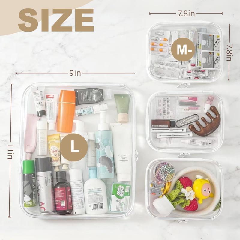 Plastic Clear Organizer Set