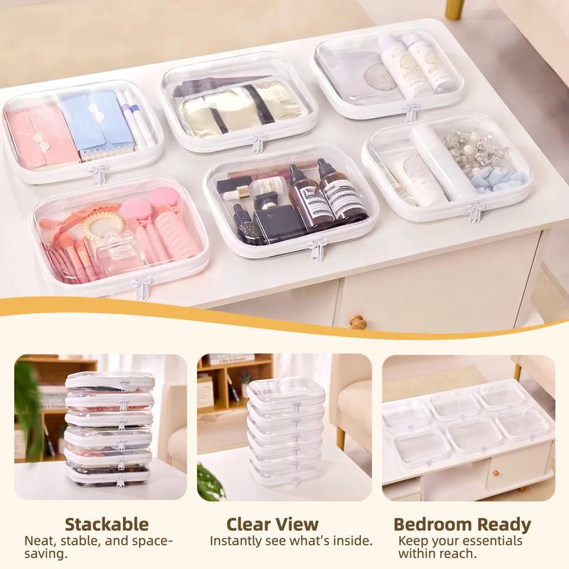 Plastic Clear Organizer Set