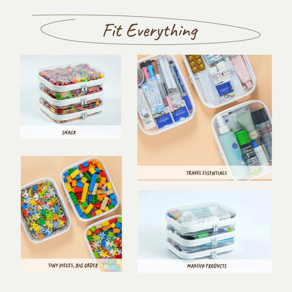 Plastic Clear Organizer Set