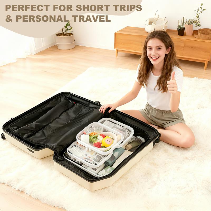 Plastic Clear Organizer Set