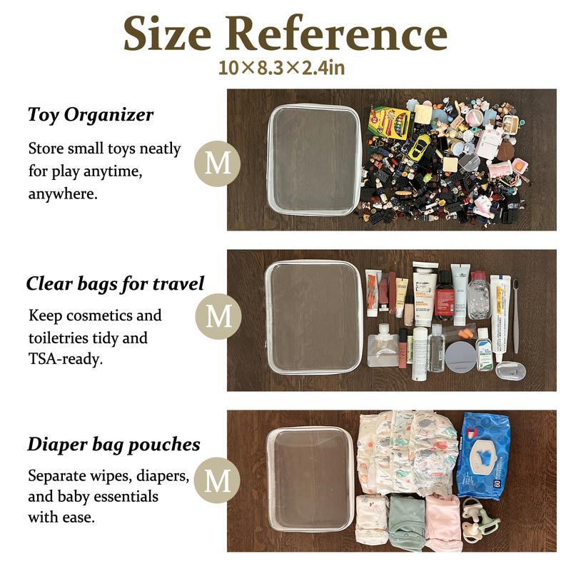 Plastic Clear Organizer Set