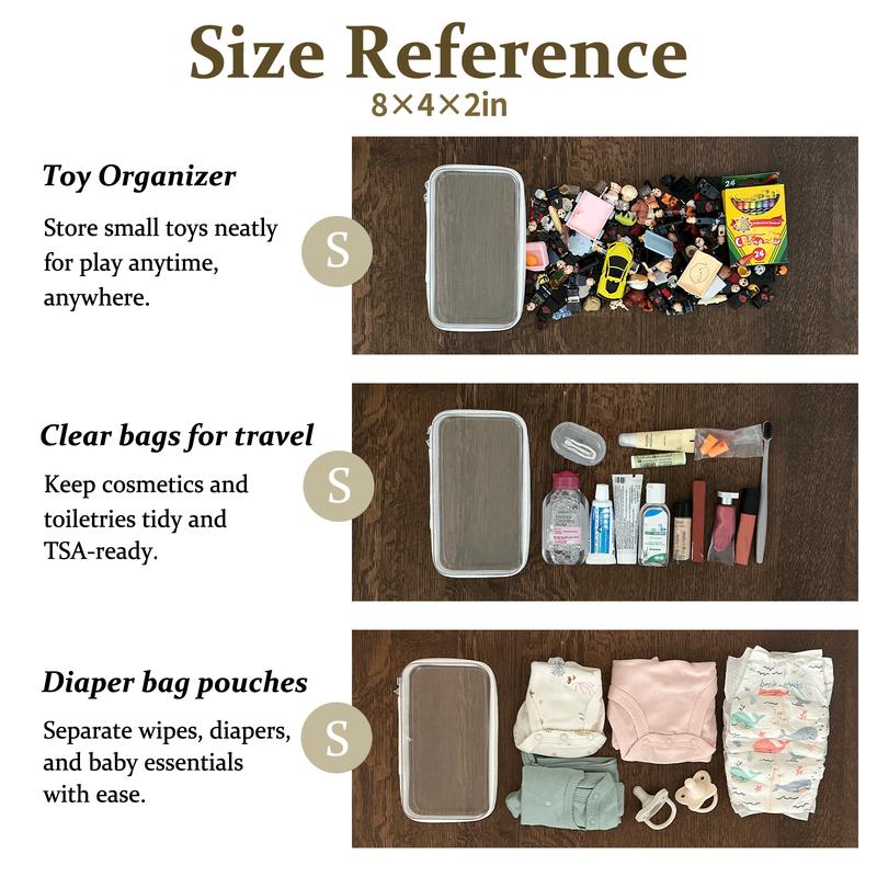 Plastic Clear Organizer Set