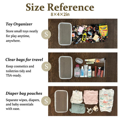 Plastic Clear Organizer Set